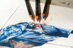 Набір кольорових олівців Procolour 12 кольорів метал Derwent - мініатюра 3