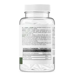 Амінокислота OstroVit Vege Theanine + Tyrosine, 90 вегакапсул - мініатюра 2