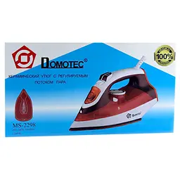 Парова праска Domotec MS 2298 з керамічним покриттям підошви 2200W - мініатюра 4