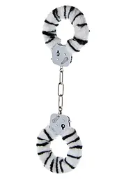 Наручники Toy Joy Furry Fun Cuffs 28 см мульти - мініатюра 2