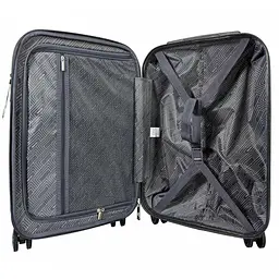 Валіза Semi Line 20" (S) Dark Brown/Blue Line (T5736-1) - мініатюра 6
