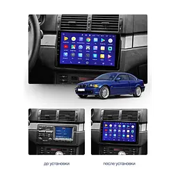 Штатний головний пристрій EasyGo BM902-F50 9 inch BMW 3 E46 1997-2006 - мініатюра 2