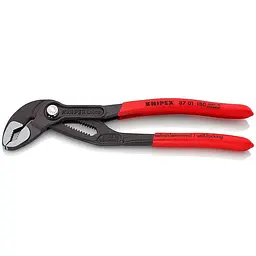 Кліщі сантехнічні переставні високотехнологічні, Ø42мм Cobra KNIPEX 87 01 180, фосфатовані