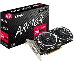 Видеокарта MSI AMD Radeon RX 570 4G Armor OC (Radeon RX 570 ARMOR 4G OC) (GDDR5, 256 bit, PCI-E 3.0 x16) Б/у - миниатюра 5