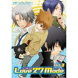 Манга Quinn Publishing Anthology Love27Mode 1 Антологія Любові Яой збірка Реборн японською 1 том M QP AL 1