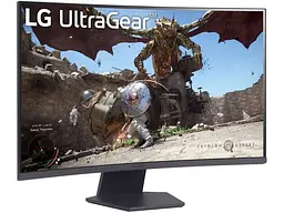 Монітор LG UltraGear 32GS60QC (32GS60QC-B) - мініатюра 2