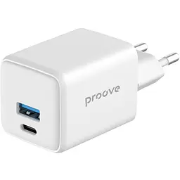 Зарядний пристрій Proove Pocket GaN Plus 25W (Type-C + USB) white (WCPG25111202) - мініатюра 4
