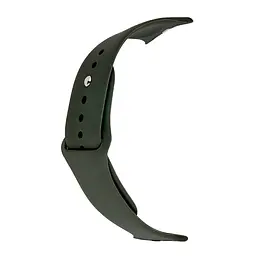 Ремінець Apple Watch Silicone 42/44/45/46/49 мм Dark Olive S (35) (34) - мініатюра 2