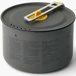 Каструля Sea to Summit Frontier UL Pot, 2 L Темно-сірий - мініатюра 3
