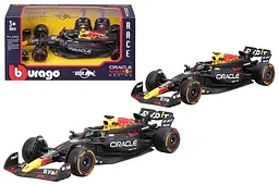 Іграшкова машинка гоночний болід Red Bull Racing RB20 2024 1:43 Bburago 18-38097