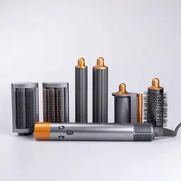 Мультистайлер для волосся Smart X Airwrap Complete Long 6 насадок сірий X9G - мініатюра 8