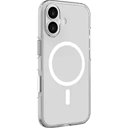 Чохол iLera ClearShell Camera Button with MagSafe для Apple iPhone 17 Transparent (ILHsCLCaB17) [150425]