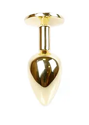 Анальна пробка з кристалом B - Series HeavyFun Plug-Jewellery, 7 см (рожевий) - мініатюра 5