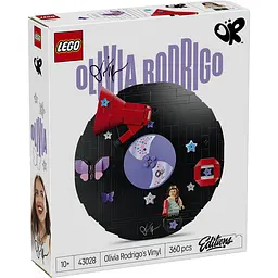 Конструктор LEGO Editions Music Вініл Олівії Родріґо 360 ел. (43028) - мініатюра 2