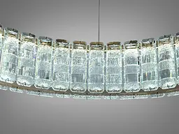 Підвісна люстра Diasha 585/600G золото кришталь 68 Вт LED - мініатюра 8