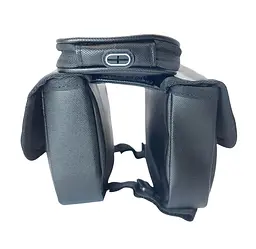 Велосумка на раму West Biking YP0707322 1,4 л для смартфона 7.2" 18х15х14 см чорний (G0001974) - мініатюра 4