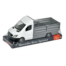Автомобиль Mercedes-Benz Sprinter бортовой белый Tigres (39671) - миниатюра 1
