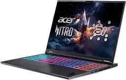 Ноутбук Acer Nitro 16S AI AN16S-61-R7HR (16 1920x1200 IPS, Ryzen 9 AI 365, 32 GB, 1 TB, RTX 5060 8 GB, DOS) Black (NH.QXUEU.002) - мініатюра 11
