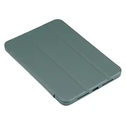 Чохол-книжка BeCover Tri Fold Soft TPU для Apple iPad Mini 7 2024 8.3" Темно-зелений (712445) - мініатюра 4