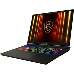 Ноутбук MSI 17 Vector HX AI A2XWJG-042UA QHD+ 240Hz/Intel Ultra 9 275HX/32GB/1TB SSD/RTX 5090 24GB/W11/Black (9S7-17S372-042) - мініатюра 2