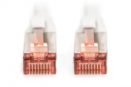 Патч-корд Assmann DIGITUS CAT 6 S-FTP, 5м, AWG 27/7, LSZH DK-1644-050 Gray - мініатюра 2