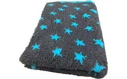 Килимок Jackson Textiles Anthracite & Blue Stars 160х200 см (JT-011-2)