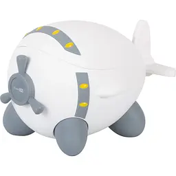 Дитячий горщик FreeOn Plane, white - grey - мініатюра 3