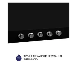 Витяжка Minola HK 5614 BL 1000 LED (купольна) - мініатюра 4