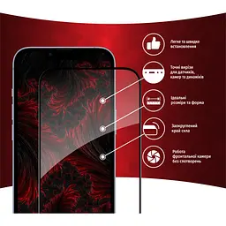 Скло захисне Intaleo Full Glue Apple iPhone 14 (1283126542077) - мініатюра 2