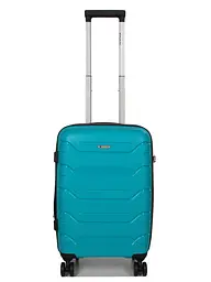Валіза маленька S поліпропілен Worldline Airtex 282 46л 54×36×23см Бірюзова - мініатюра 2