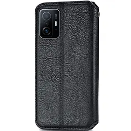 Чохол-книжка GETMAN Cubic Cover Case для Xiaomi 11T\11T Pro (Black) [66810] - мініатюра 4