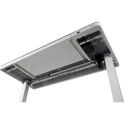 Комп'ютерний ігровий стіл Barsky StandUp White Glass 1200x600 [BST-12] [111786] - мініатюра 13