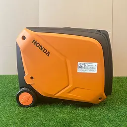 Інверторний бензиновий генератор HONDA EU4000i-E (3.5/4.0 кВт) з Електростартером, Колесами, Пультом Хонда - мініатюра 2
