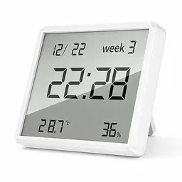 Цифровий годинник Veron WX42 з термометром та гігрометром, LCD-дисплеєм