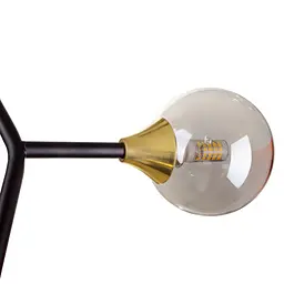 Люстра Brille стельова G9 40W BK (BR-01 635C/8) - мініатюра 5