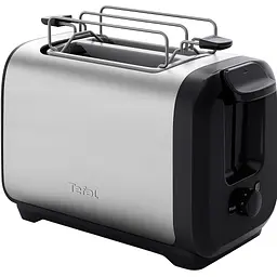 Тостер Subito 1100Вт, розморожування, щипці, нерж. сталь, чорний Tefal kuh0014896
