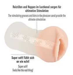 Мастурбатор у компактному футлярі, Soft Masturbator Stroker Flesh Orion 61325379260000 91814 - мініатюра 3
