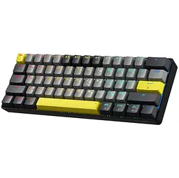Клавіатура GamePro MK130G Pro Outemu Red Hot-Swap RGB Wireless Black (MK130G Pro) - мініатюра 3