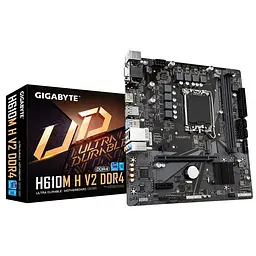 Материнська плата Gigabyte H610M H V2 s1700 H610 2xDDR5 HDMI D-Sub mATX - мініатюра 3