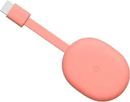 ТВ приставка Google Chromecast 4K with Google TV Sunrise (GA01920-US) - мініатюра 2