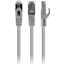 Патч-корд Cablexpert 2м S/FTP Cat 6A CU LSZH grey (PP6A-LSZHCU-2M)