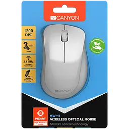 Миша Canyon CNE-CMSW11PW Pearl Білий - мініатюра 4