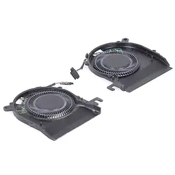Вентилятори для HP EliteBook X360 1020 G2, (5V CPU+GPU fan, L17371-001, FJCN FJCP) - мініатюра 2