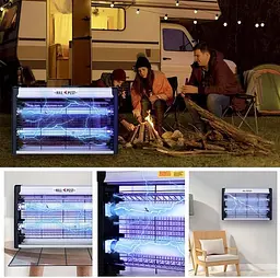 Лампа антимоскітна Led 12W Insect Killer, електроловушка для мух і комарів - мініатюра 4