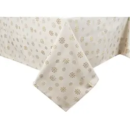 Скатертина Lefard Home Textile Karen Lurex Teflon Natural тефлонова, 240х160 см (715-350) - мініатюра 3