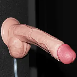 Великий фалоімітатор LoveToy Squirt Extreme що кінчає 25.4 см тілесний - мініатюра 16