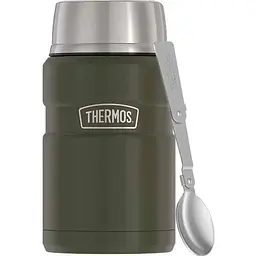 Термос для їжі Thermos з ложкою 710 Оливковий (1099-173057)
