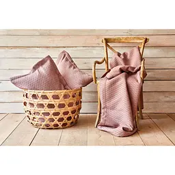 Покрывало Karaca Home с наволочкой - Charm bold a.murdum светло-фиолетовый 160*240 полуторный