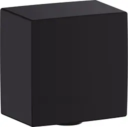 Шлангове під'єднання Hansgrohe FixFit E зі зворотнім клапаном Matt Black 26457670, Чорний матовий