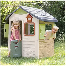 Будинок лісника Smoby Life Нео зі ставнями 123x115x132 см (7600810504) - мініатюра 5